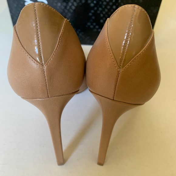 Sam Edelman natural tan color soft real leather shoes pump stiletto US 10 - Picture 5 of 9